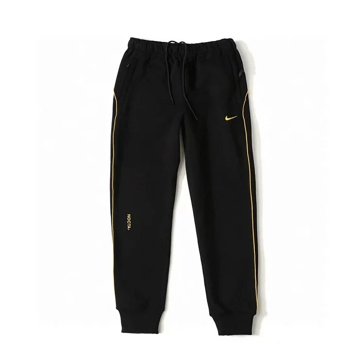 Design Black Contrast-Stitch Hoodie and Sweatpants Set - 9