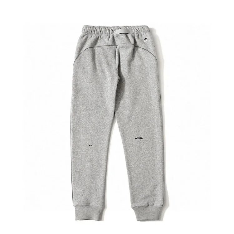 Design Black Contrast-Stitch Hoodie and Sweatpants Set - 13