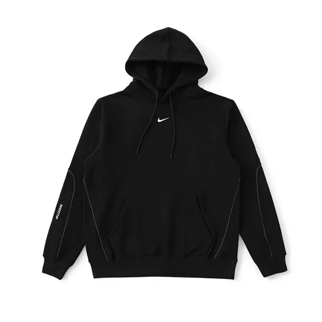 Nike Hoodies & Sweatshirts Pullover Hoodie with Kangaroo Pocket and Contrast Piping product detail image 20