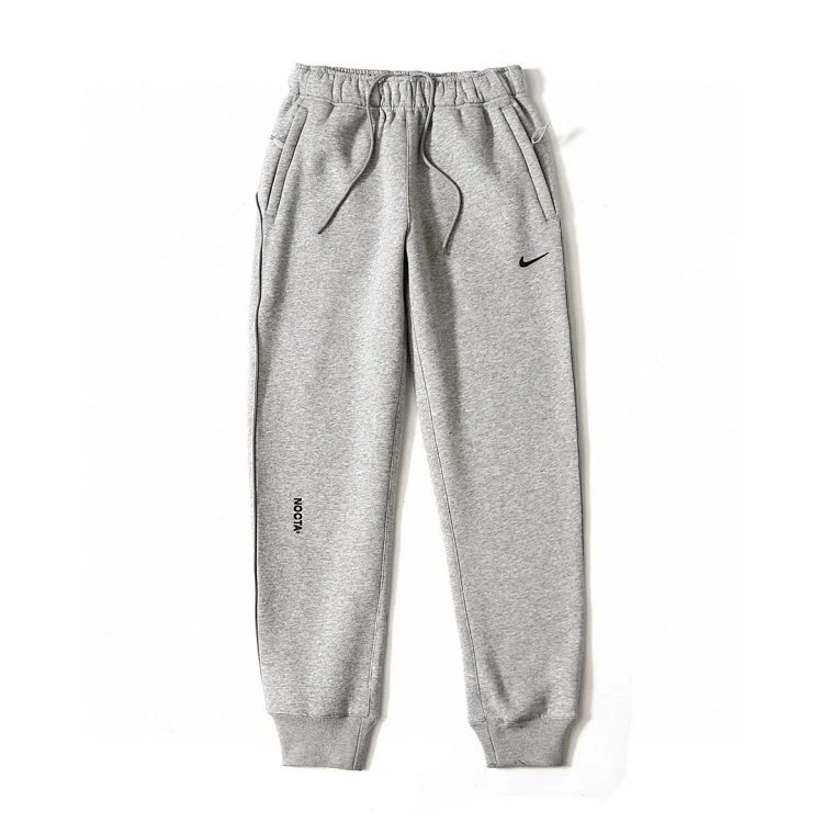 Design Black Contrast-Stitch Hoodie and Sweatpants Set - 12
