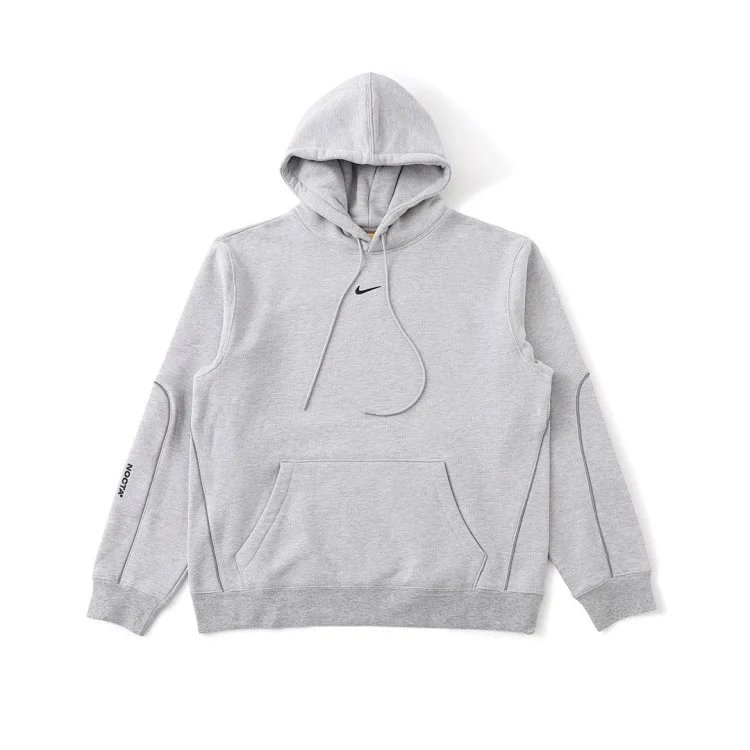 Design Black Contrast-Stitch Hoodie and Sweatpants Set - 20