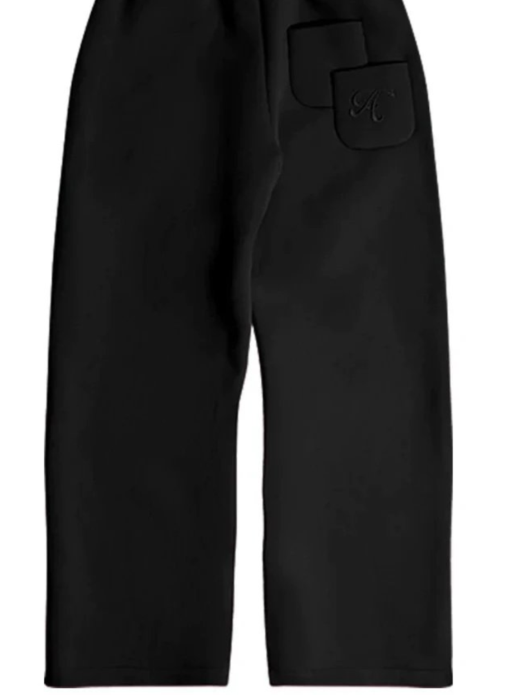 black trousers