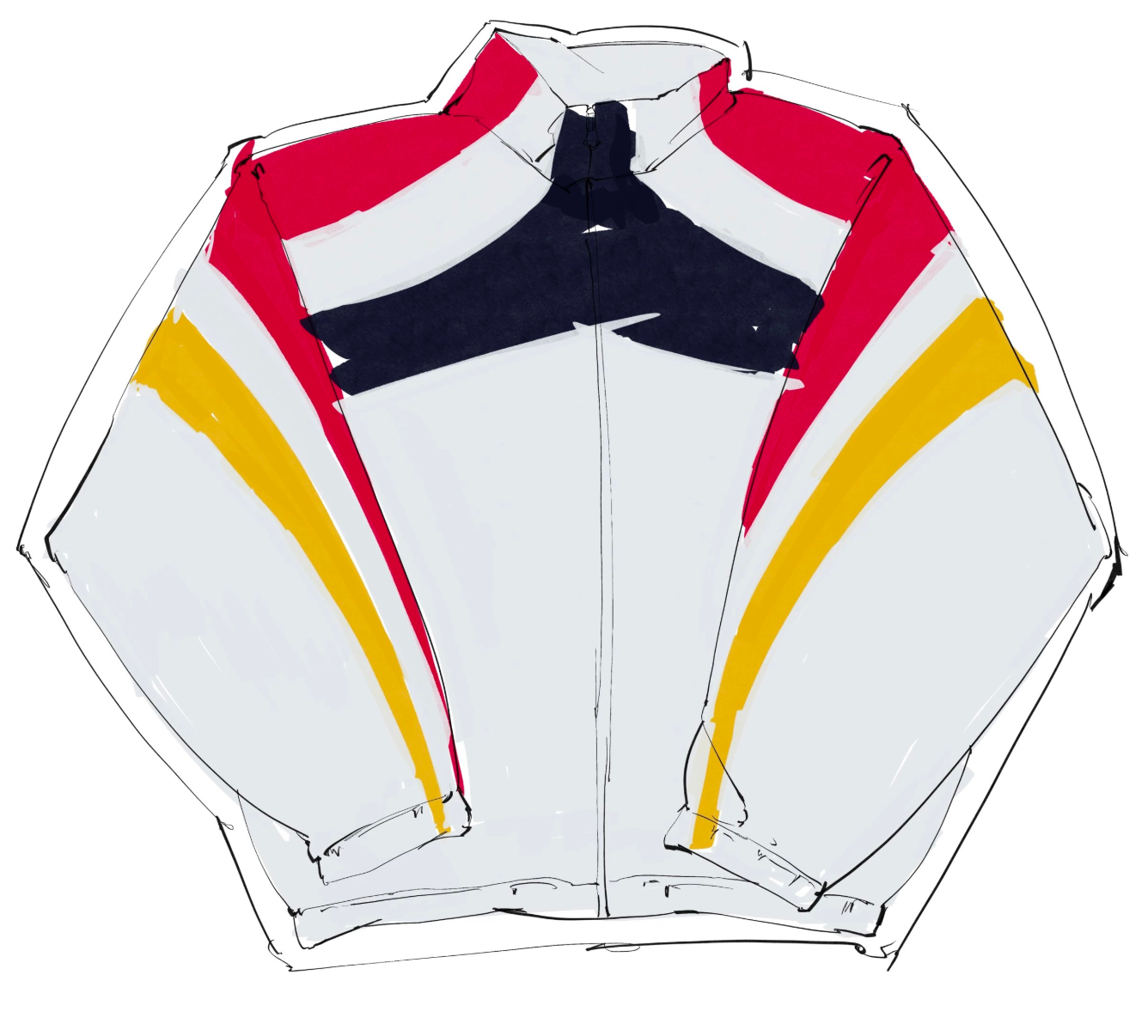 Sup tracksuit sports windbreaker pants set