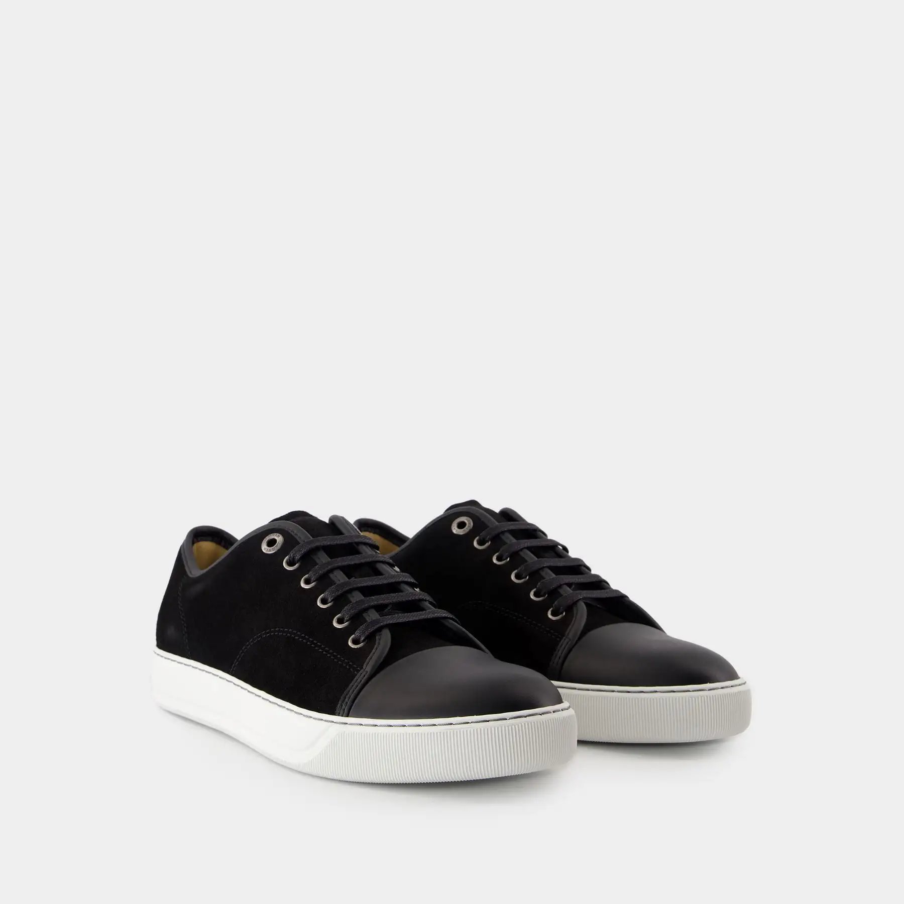 Dbb1 Sneakers  Lanvin  Leather  Black	 2