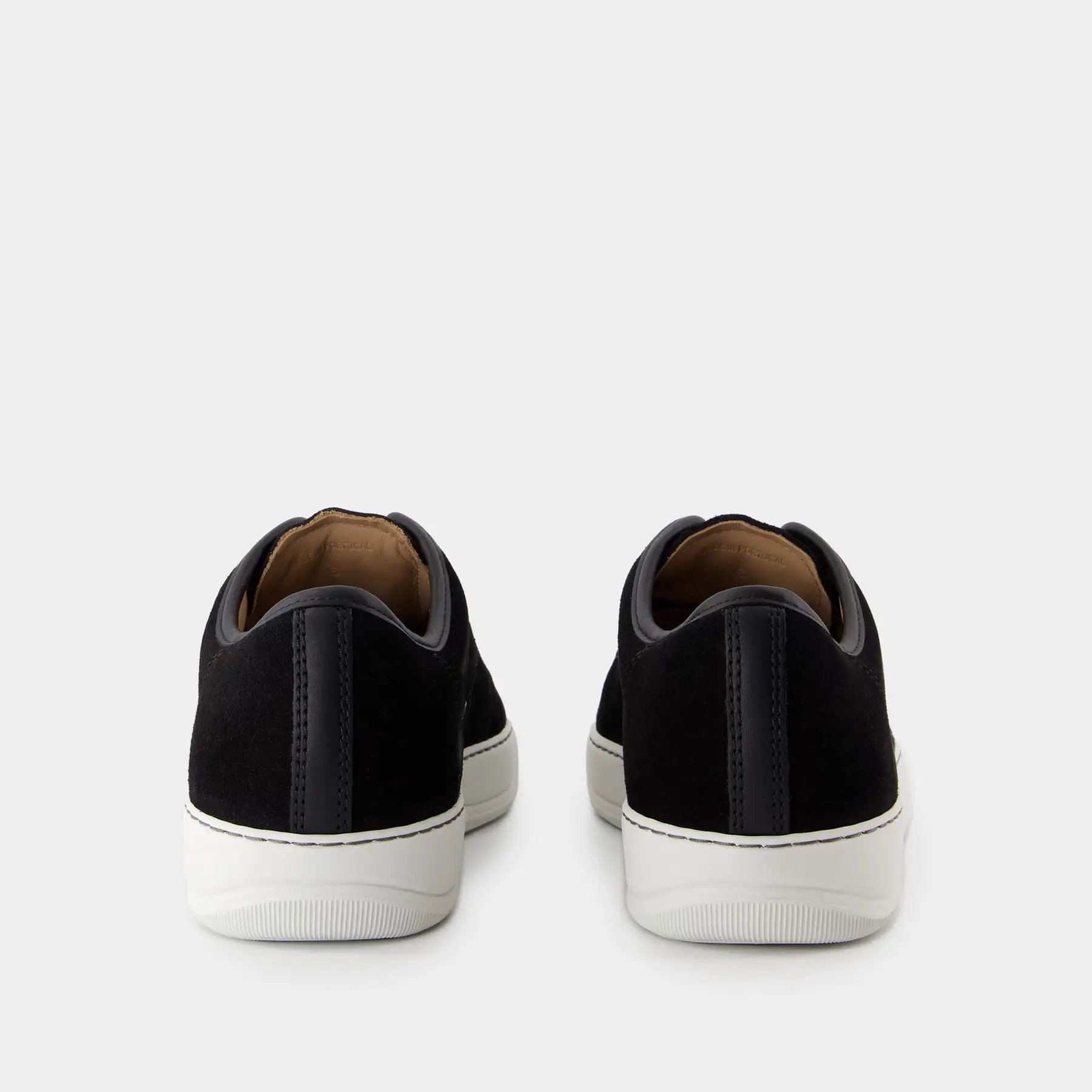 Dbb1 Sneakers  Lanvin  Leather  Black	 3