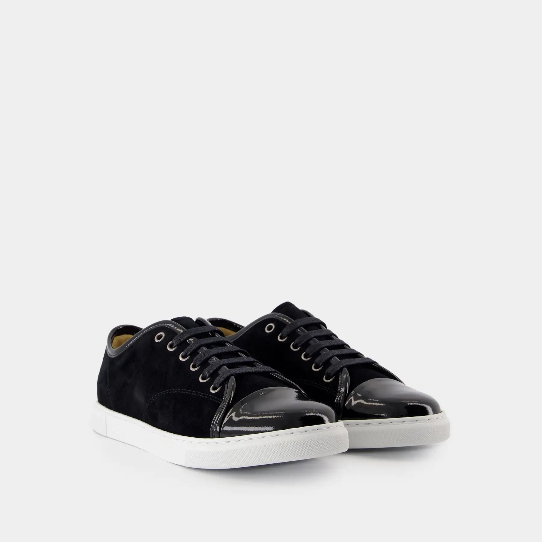 Dbb1 Sneakers  Lanvin  Leather  Black	 2