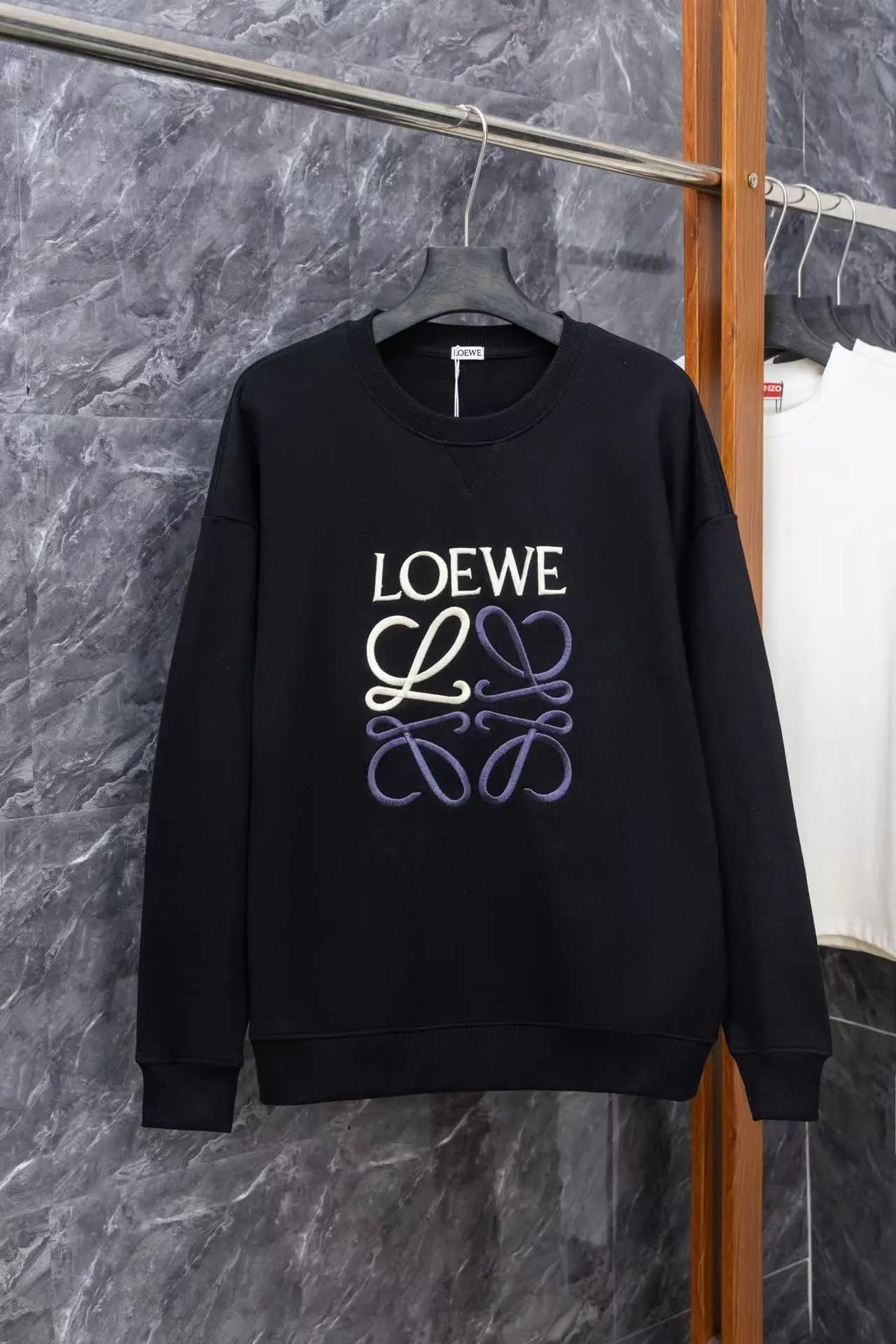 Loewe Black Logo Sweatshirt