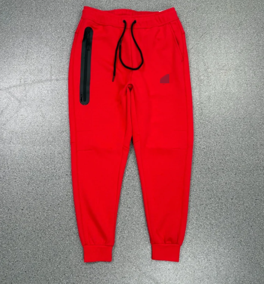 Nike Tech Fleece Sweatpants Gym Red Black
