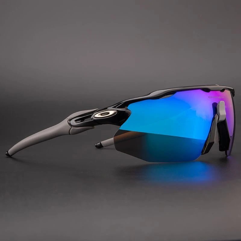 Oakley Radar EV Path O-Matter Sunglasses Polished Black Blue (OO9208)
