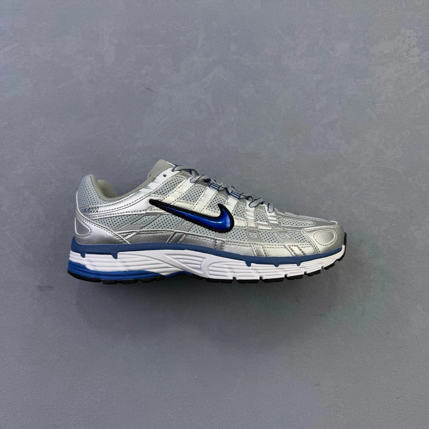 Nike P-6000 Low Metallic Silver Team Royal BV1021-001