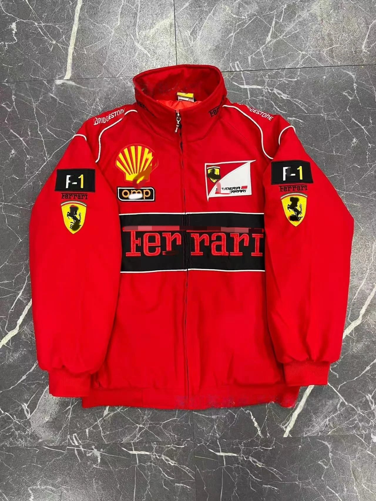 F1 Racing Motorcycle Cotton Jacket photo 7