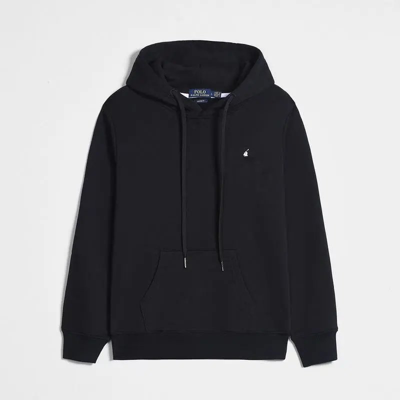 Polo Ralph Lauren Hoodie Pony Logo Black