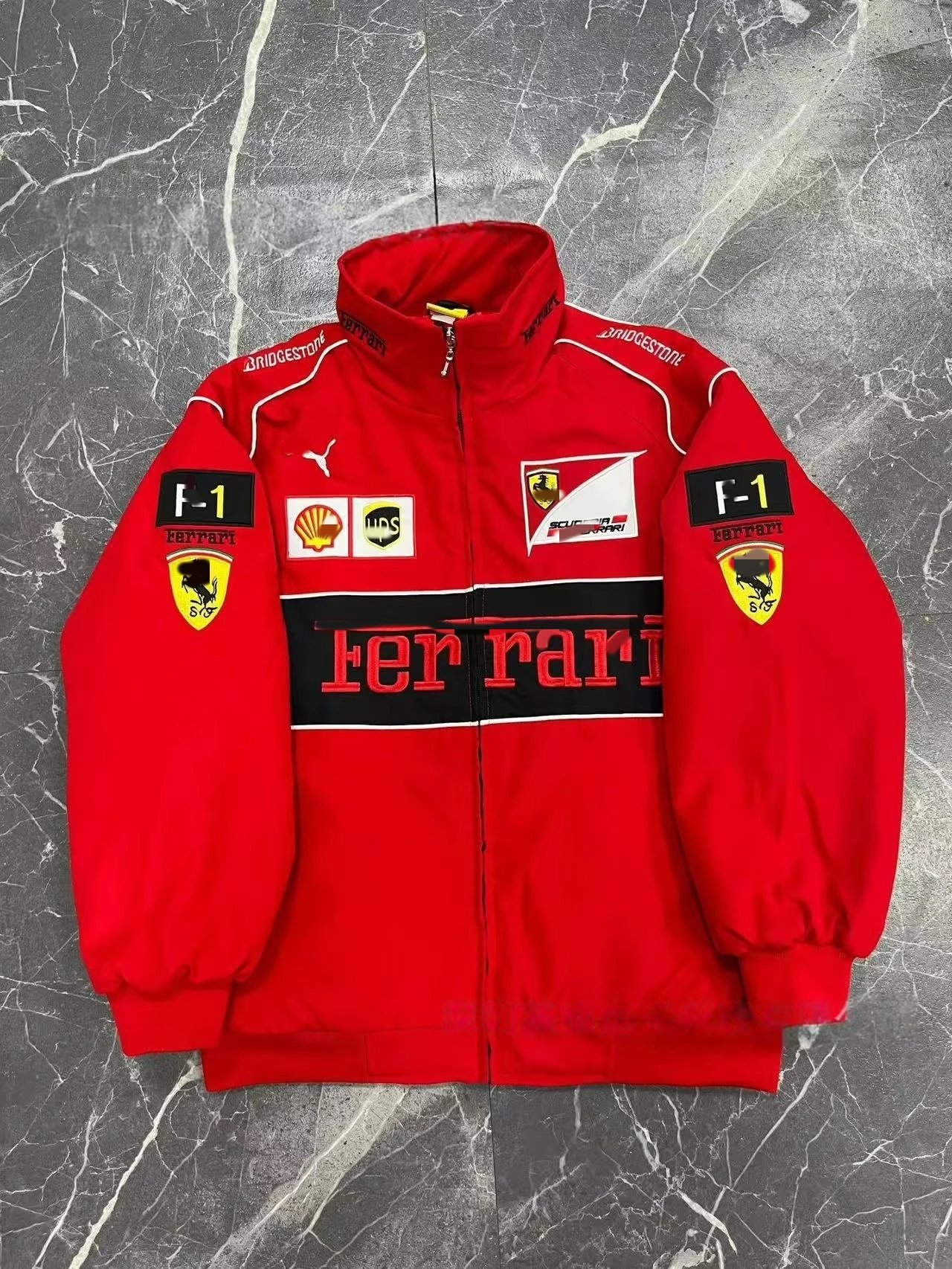 F1 Racing Motorcycle Cotton Jacket photo 6