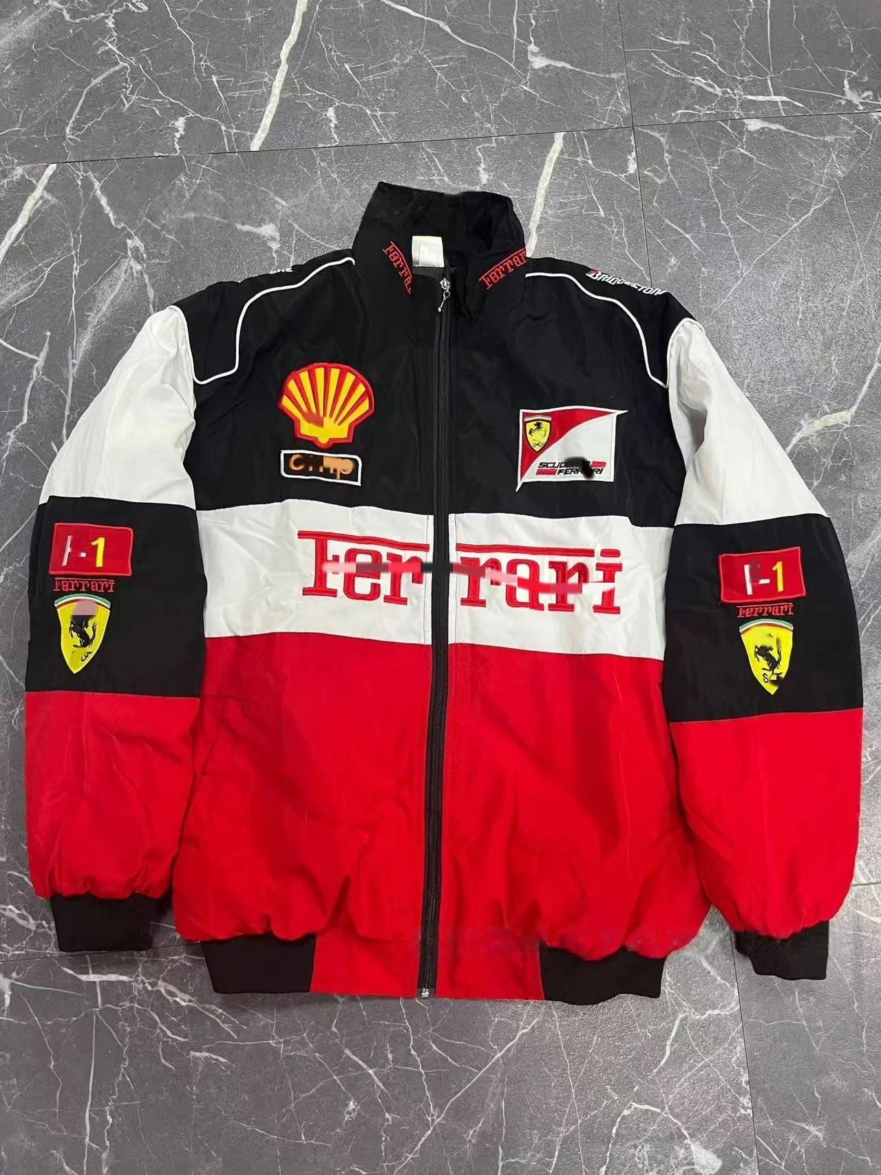 F1 Racing Motorcycle Cotton Jacket photo 3