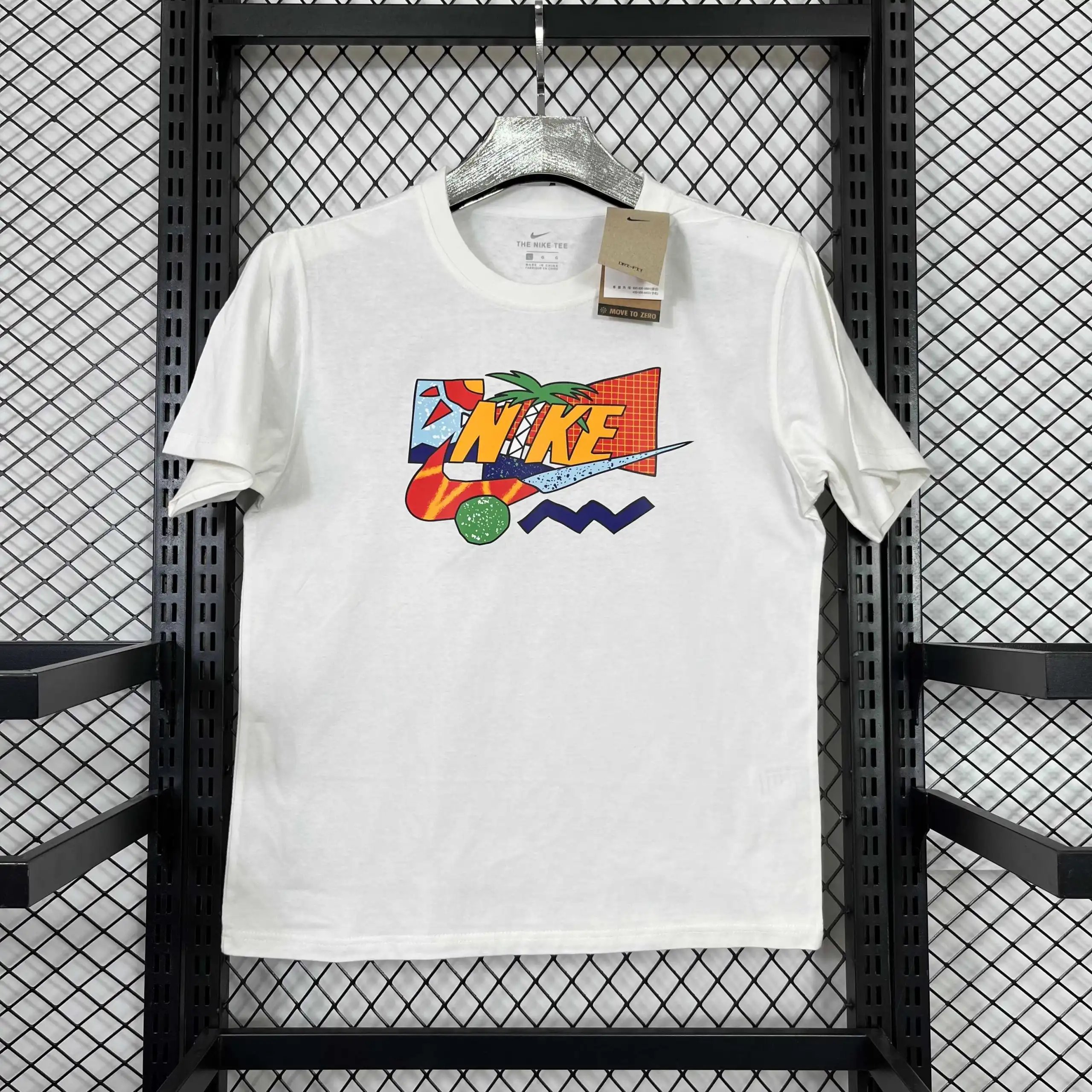 Design Graphic Print 'No Regrets' Black T-Shirt - 16