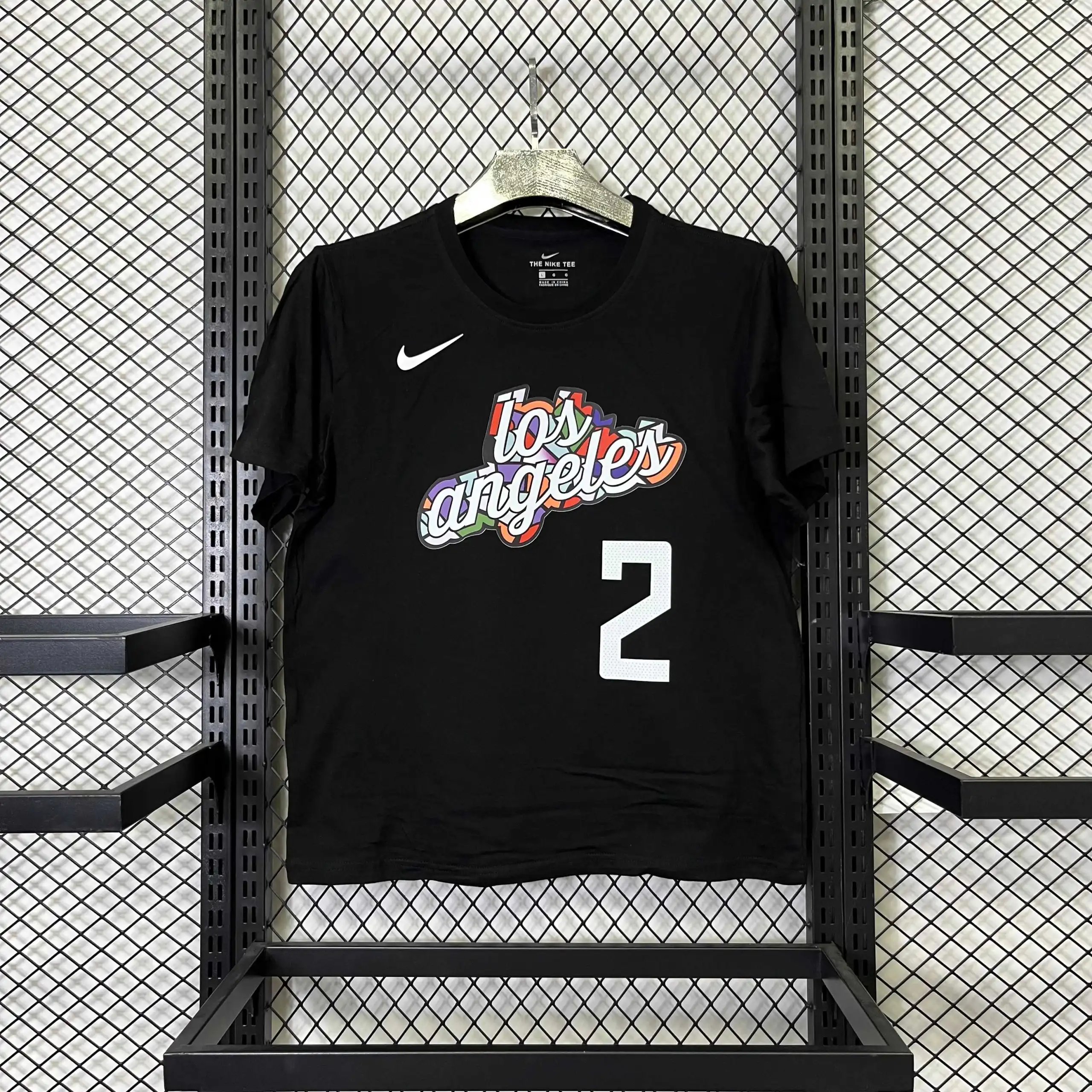 Design Graphic Print 'No Regrets' Black T-Shirt - 11