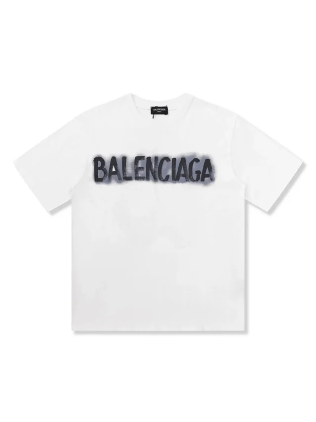 Balenciaga T-Shirts Graphic-print short-sleeve T-shirt product detail image 13