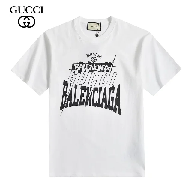 Balenciaga T-Shirts Graphic-print short-sleeve T-shirt product detail image 16