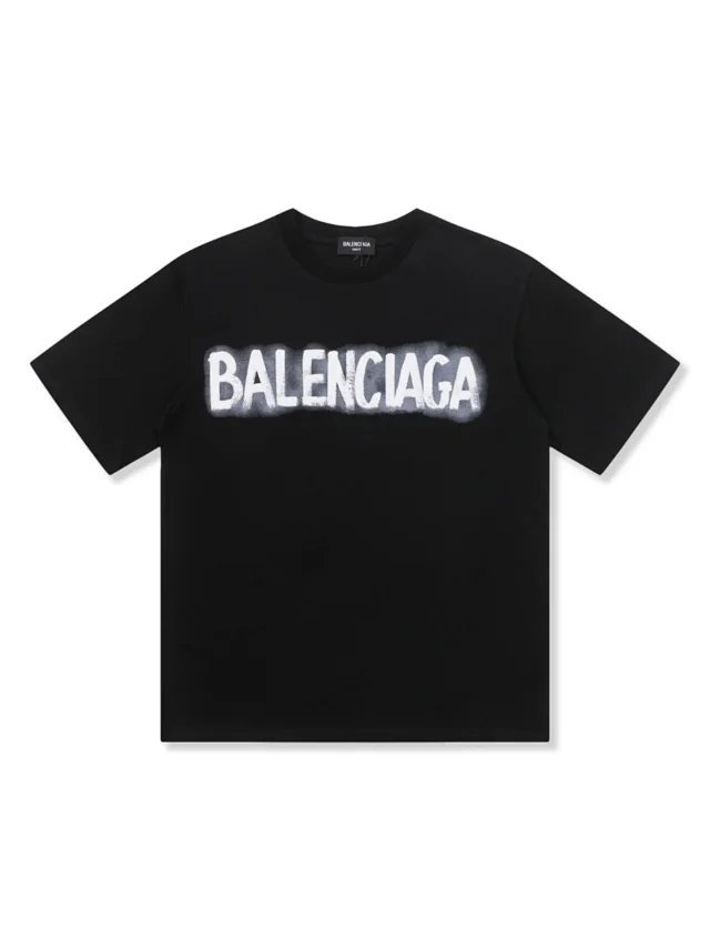 Balenciaga T-Shirts Graphic-print short-sleeve T-shirt product detail image 14