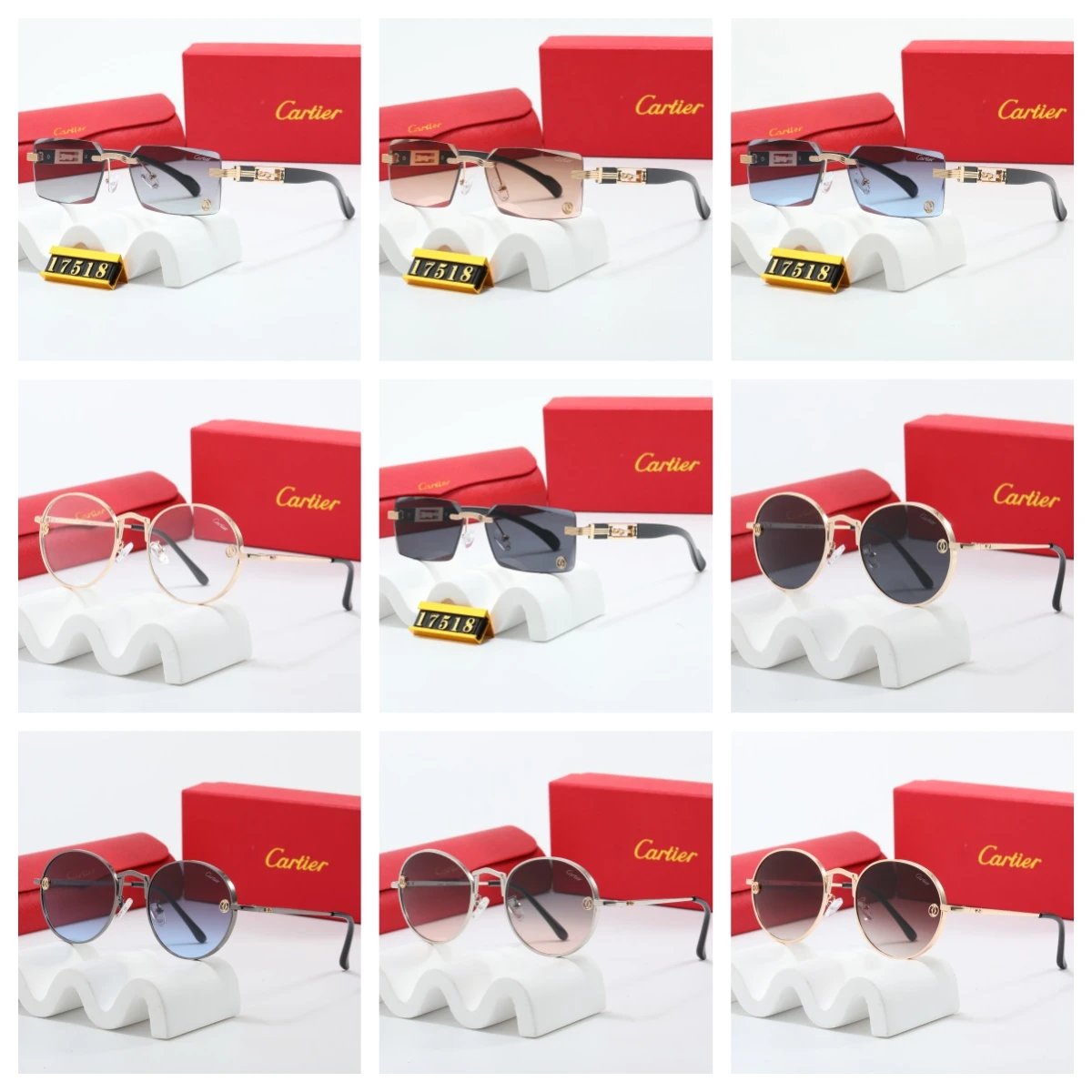 Cartier Santos-Dumont Sunglasses