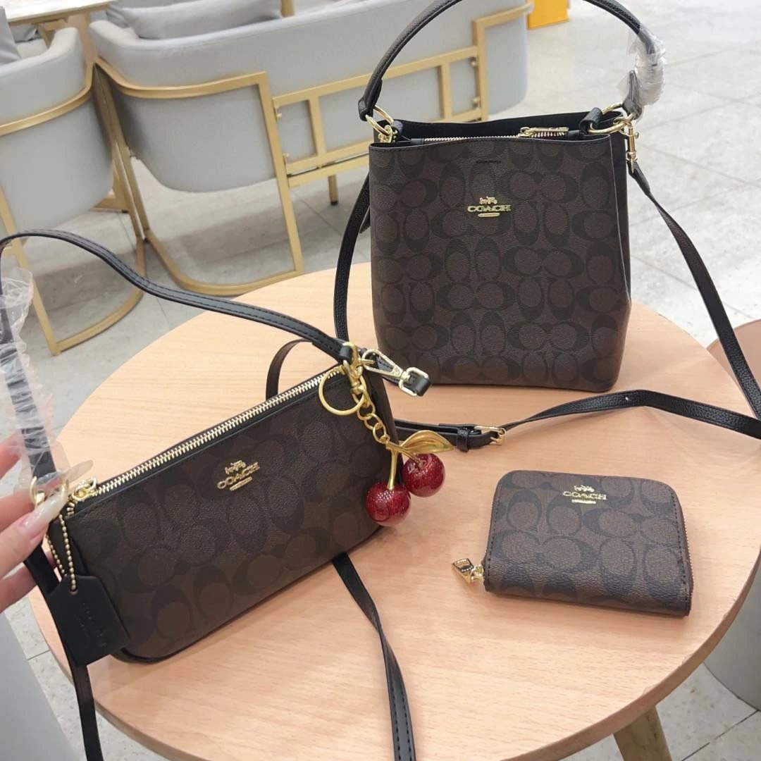 Dior Book Tote Floral Print Multicolor Tote Bag with Dior Caro Round Crossbody and Dior Montaigne Mini Wallet - 5