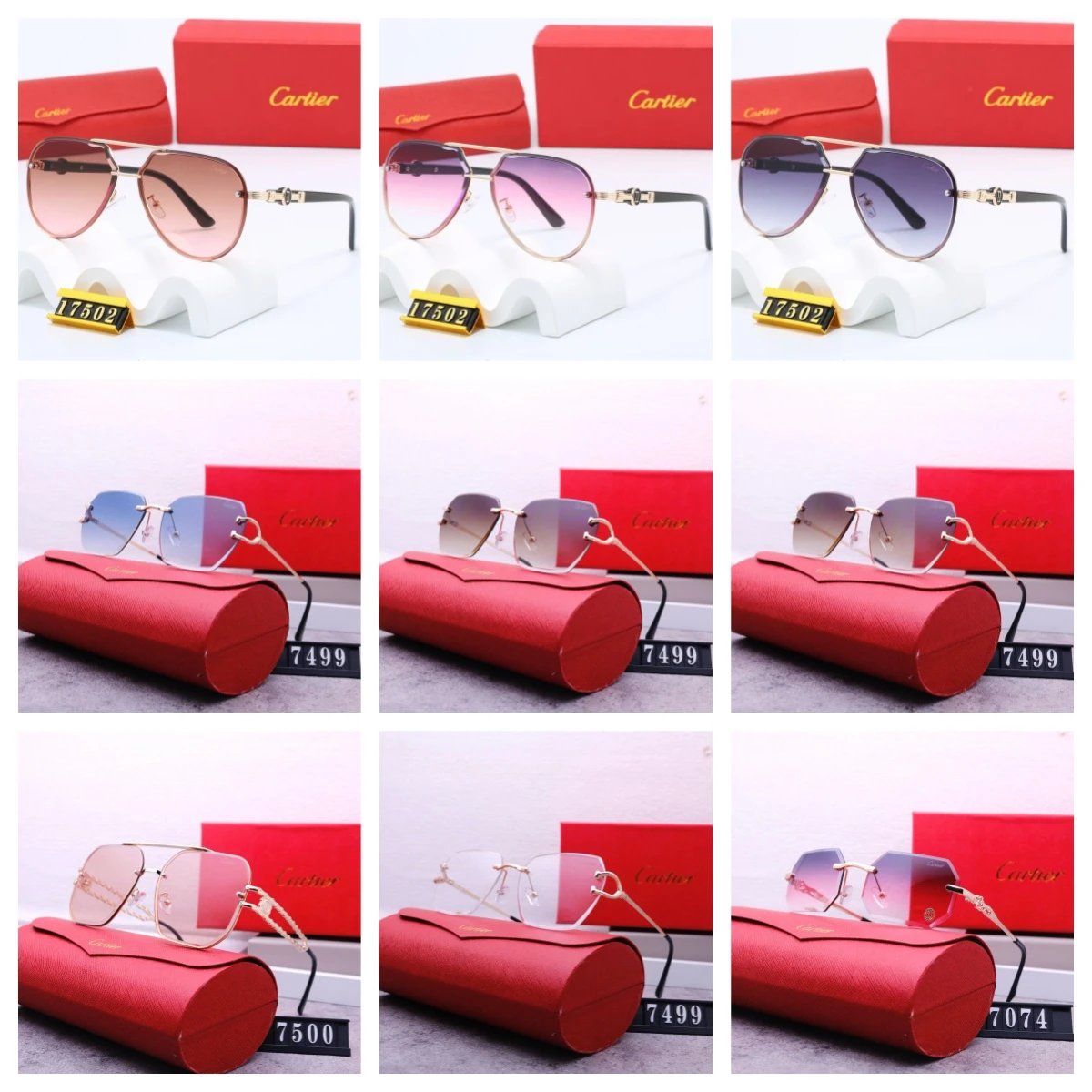 Cartier Santos de Cartier Sunglasses