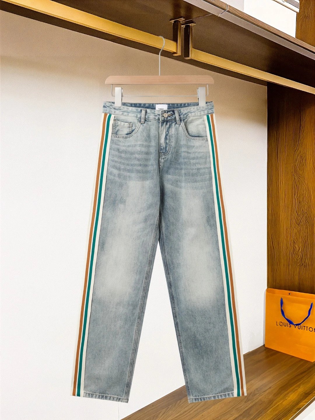 Gucci Light Wash Straight Fit Jeans - 3