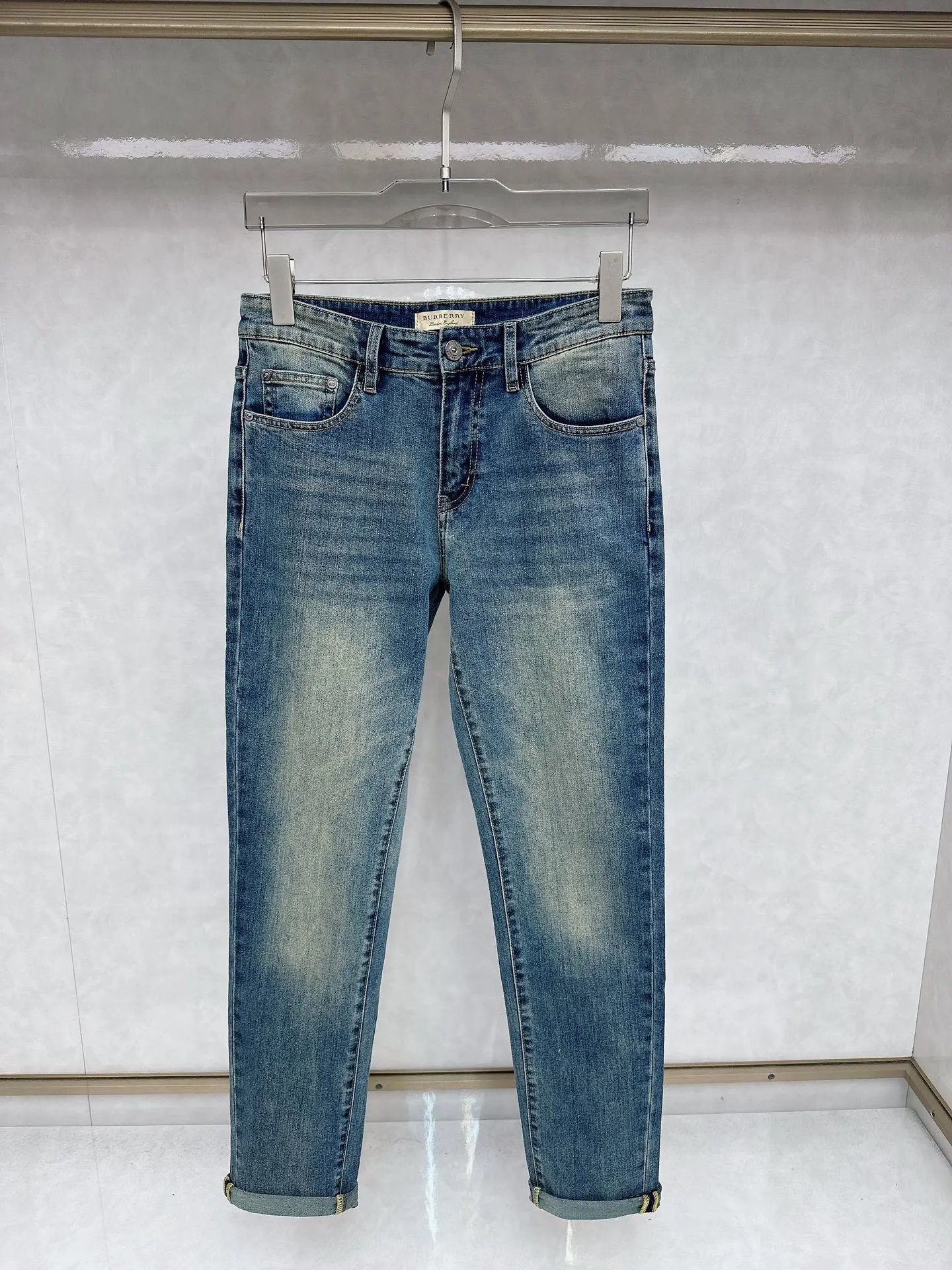 Gucci Light Wash Straight Fit Jeans - 12