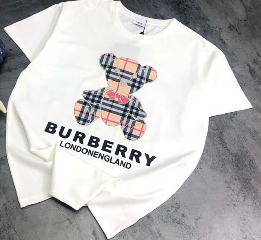 Burberry T-Shirts Crewneck Short-Sleeve Logo Print image 4