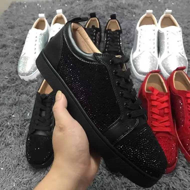 Red soled shoes 8