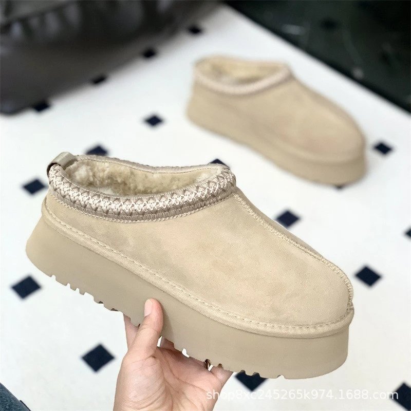 Sheepskin Wool Snow Boots photo 8