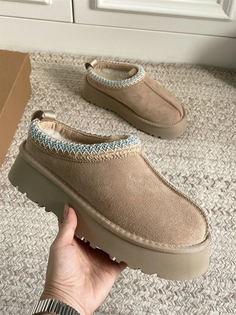 Sheepskin Wool Snow Boots photo 5