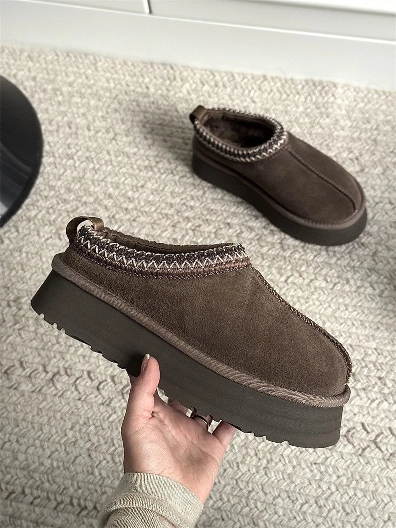 Sheepskin Wool Snow Boots photo 4