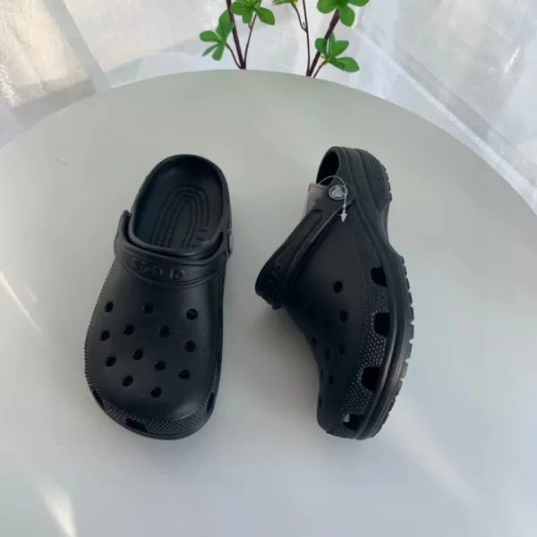 Crocs Classic Clog Black Casual Shoes Sandals - 1