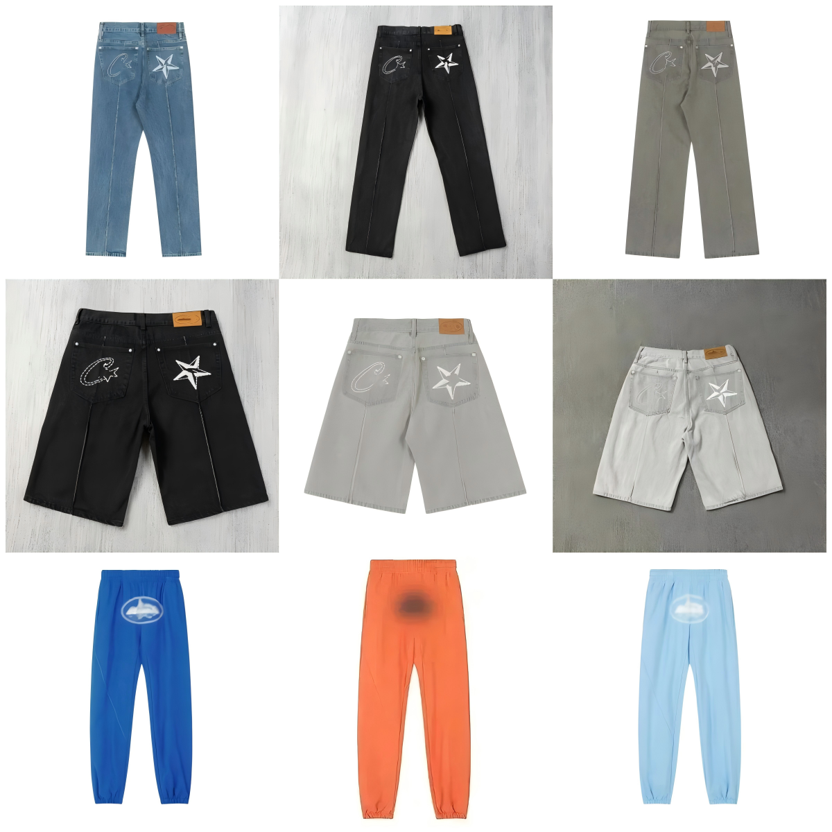 Corteiz Jeans Shorts