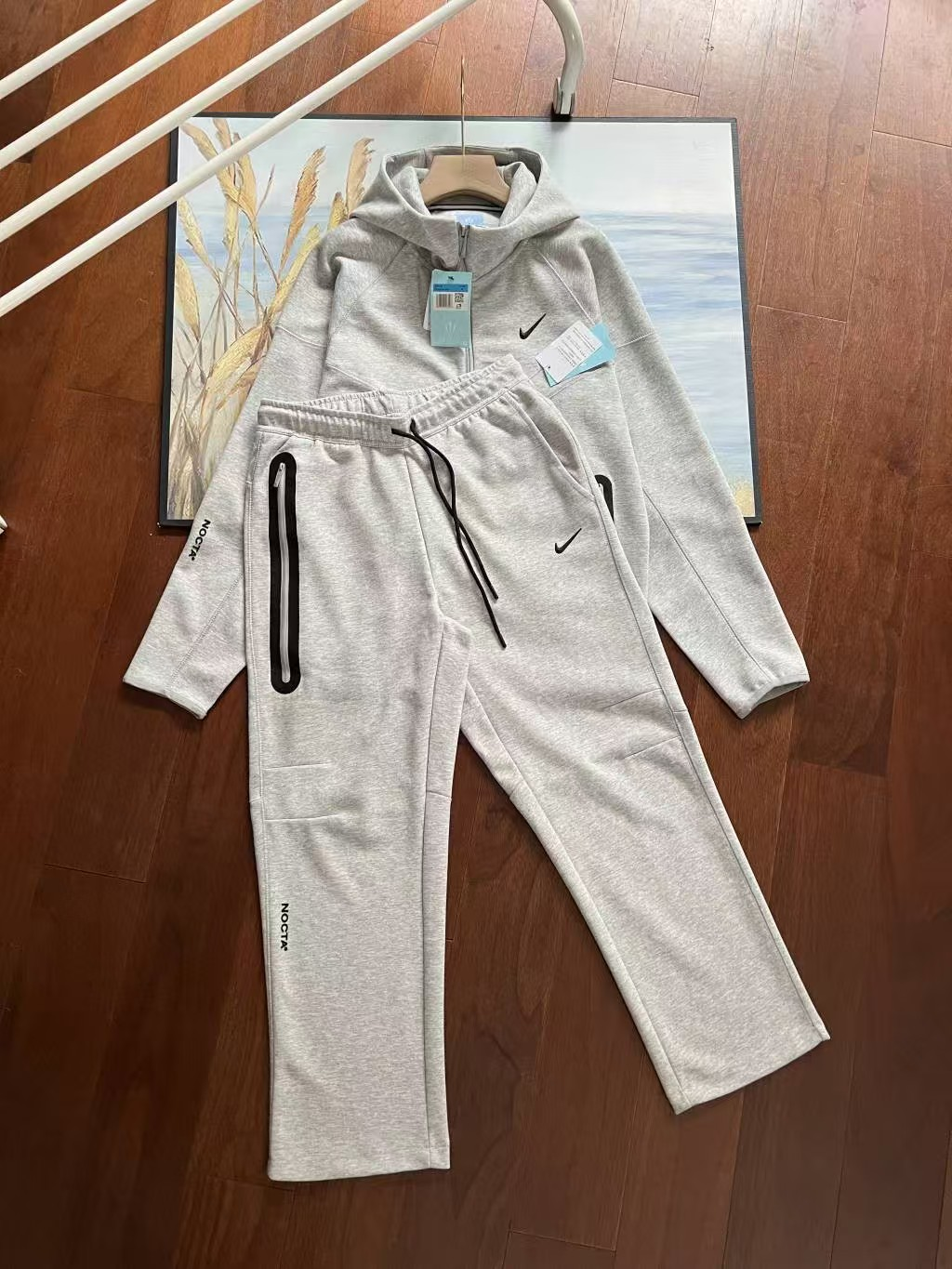 Grey suit