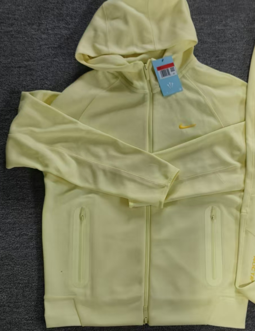 Yellow Zipper Hoodie