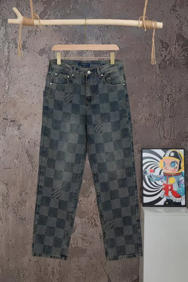 Louis Vuitton Jeans Damier Checkerboard Denim product detail image 1