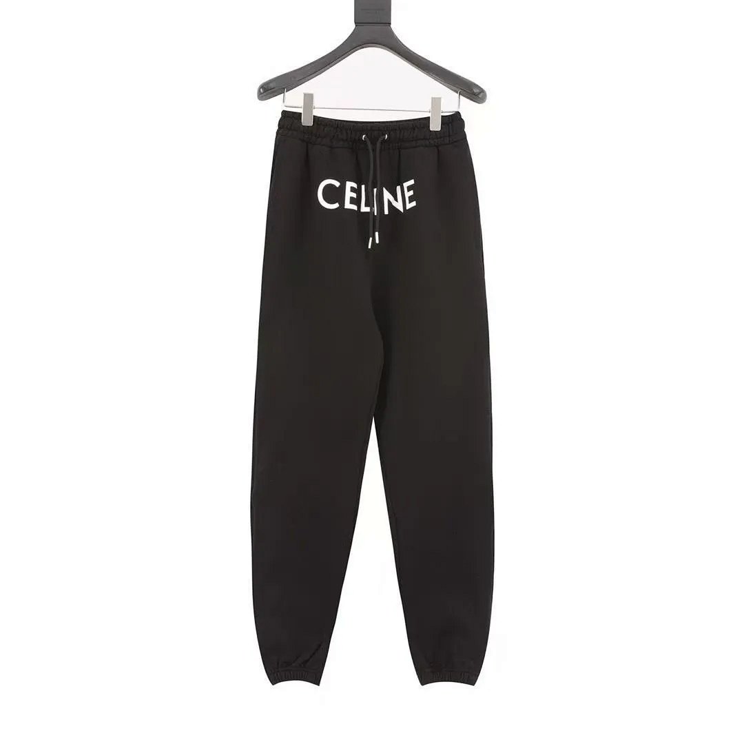 Celine Logo Print Gray Sweatpants product detail 7 in Litbuy spreadsheet finds