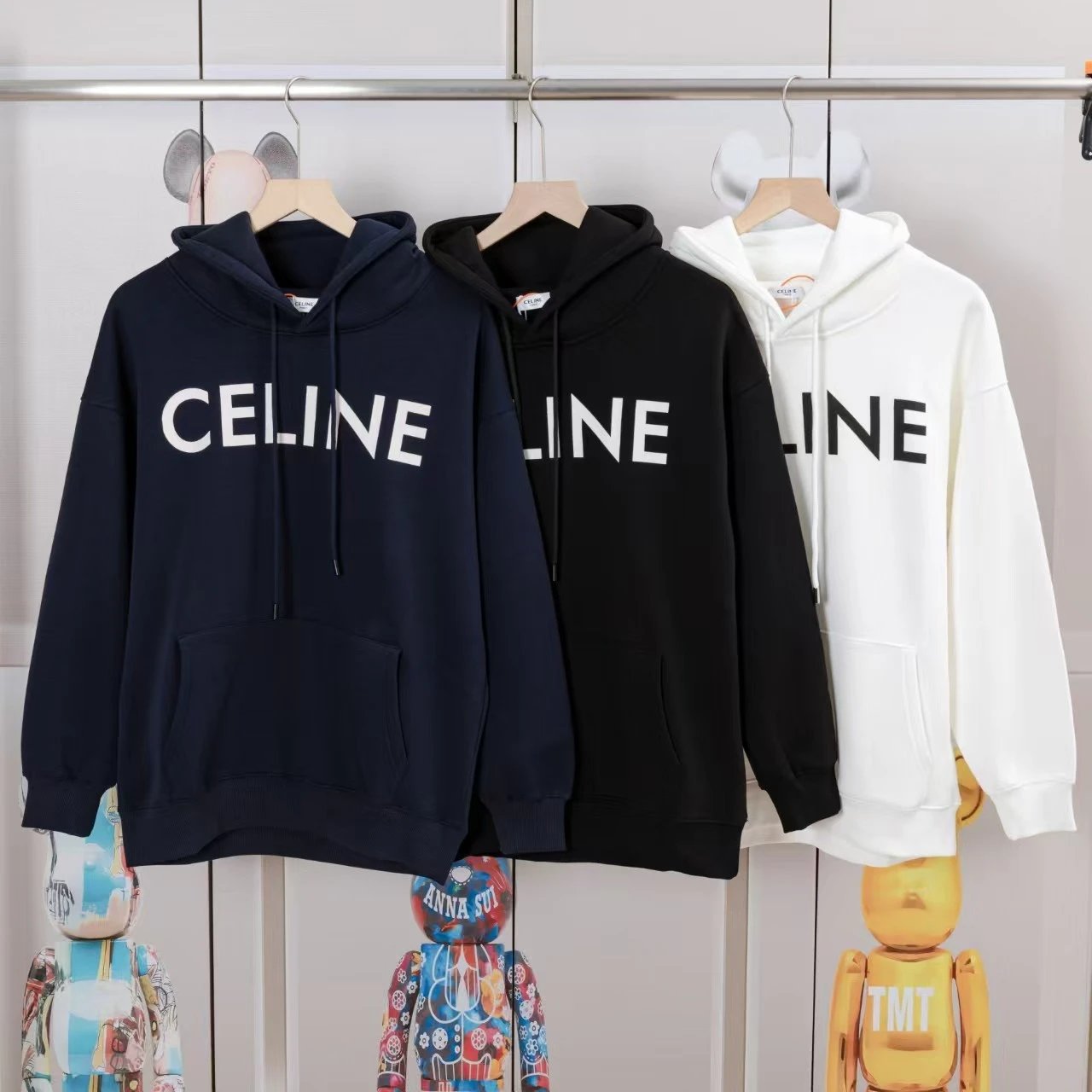 Celine Logo Hoodie