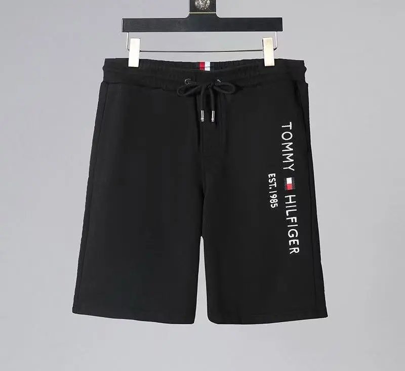 Tommy Hilfiger Tommy Hilfiger Black Letter Print Shorts Black