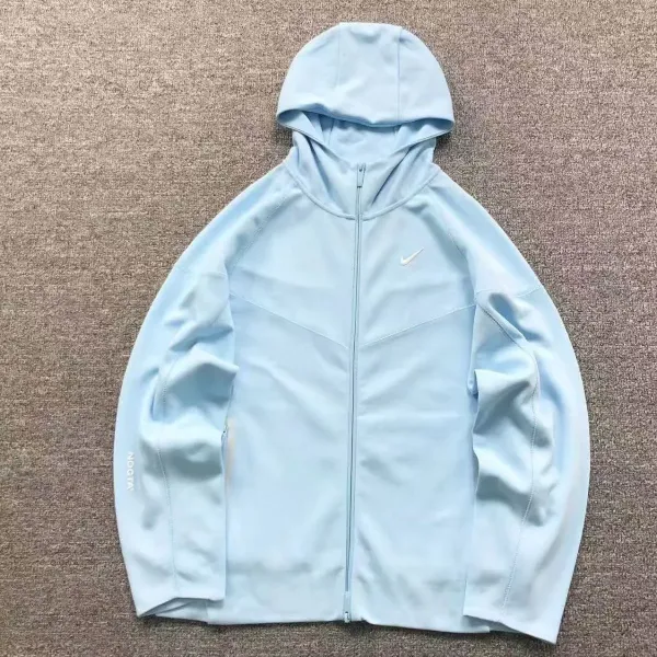 Nike Tech Fleece Windrunner Light Blue Hoodie - 1