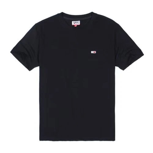 black short-sleeved shirt