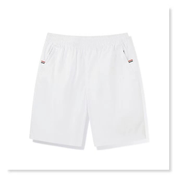 Tommy Hilfiger Tommy Hilfiger White Shorts with Flag Tab Details White