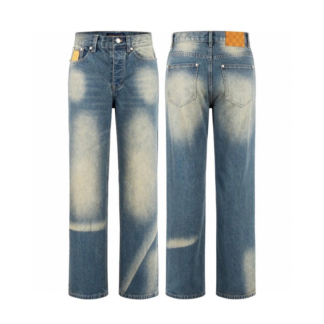 Louis Vuitton Jeans Straight-Leg Denim image 5