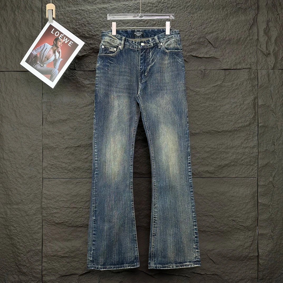 Balenciaga Jeans Logo-Print image 6
