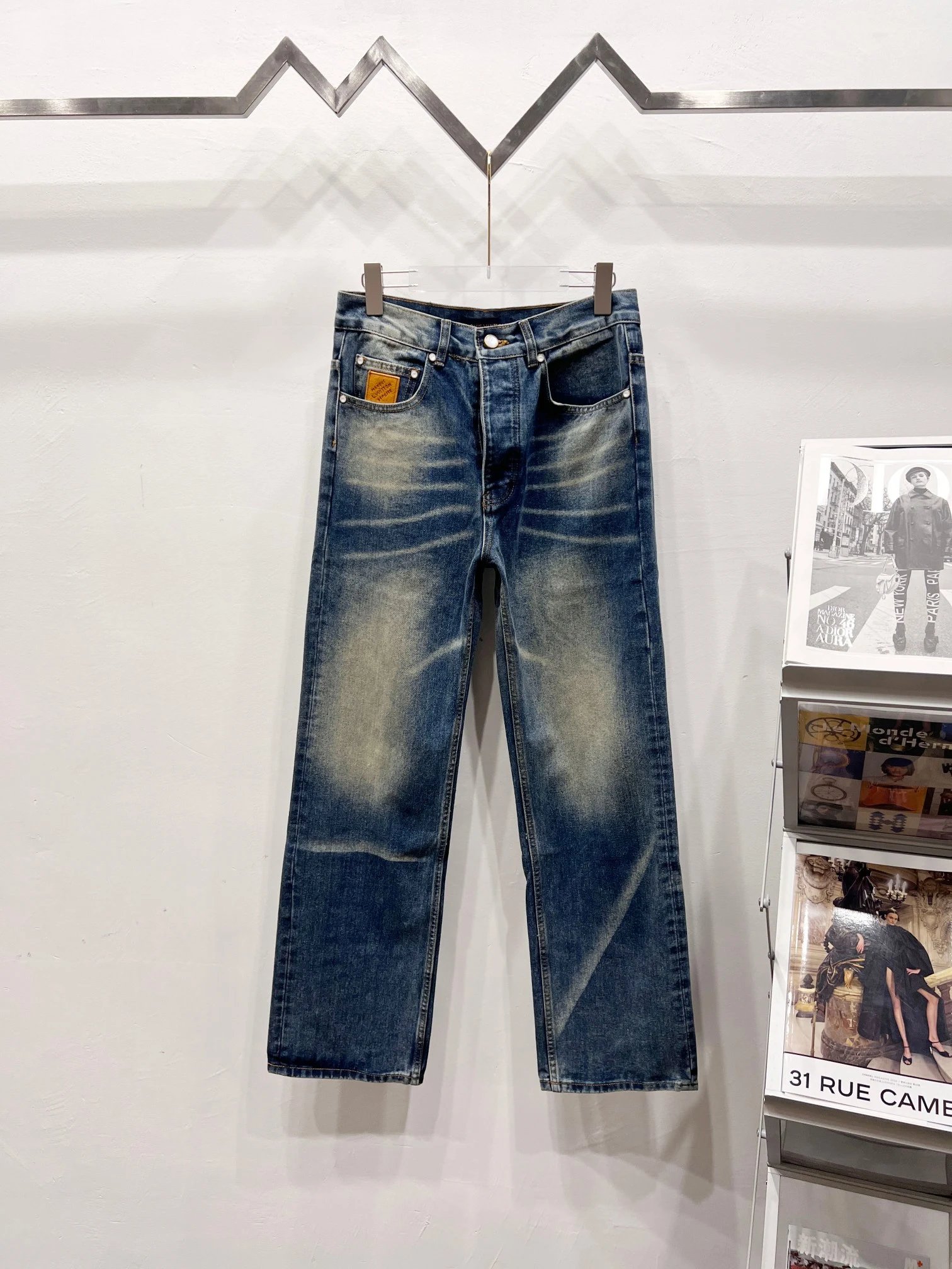 Louis Vuitton Jeans Straight-Leg Denim image 6