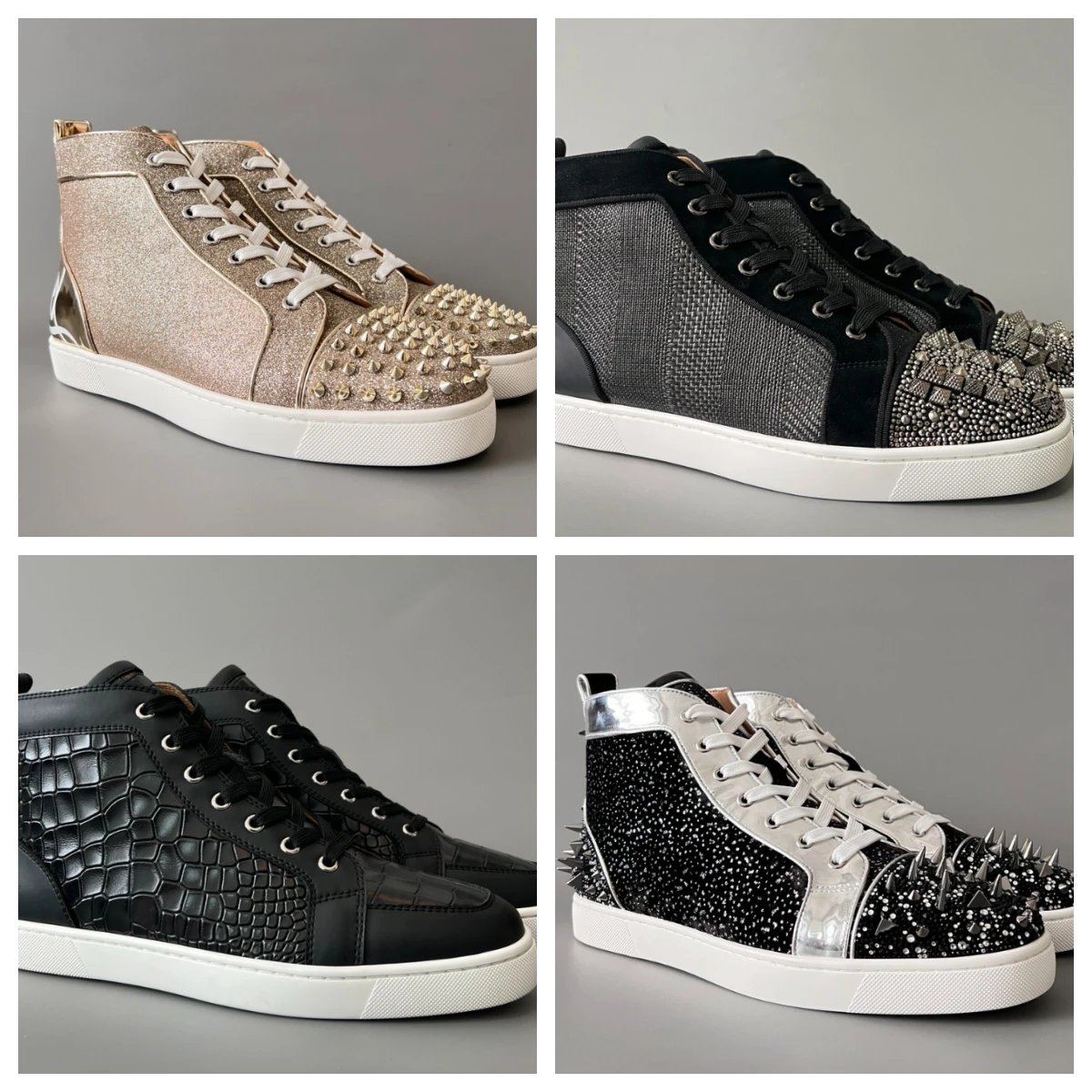 studded shoes