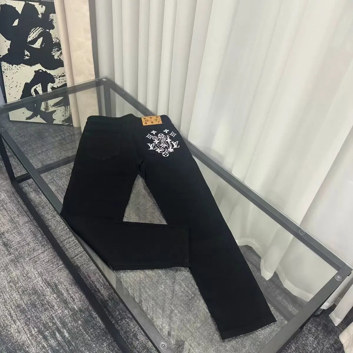 Louis Vuitton Jeans Straight-Leg Denim image 9