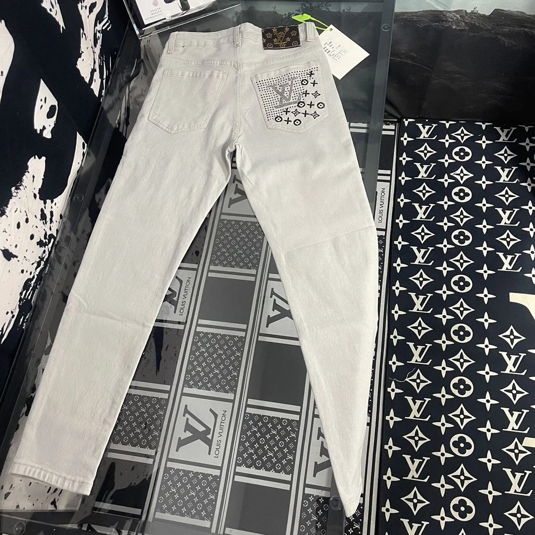Louis Vuitton Jeans Straight-Leg Denim image 10